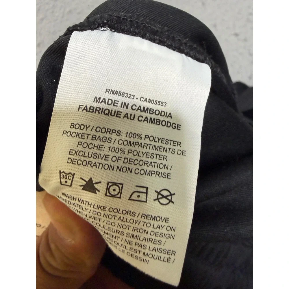 Nike Training Pants Kids XL Black HV0206-010 Standard Fit Joggers Swoosh Logo